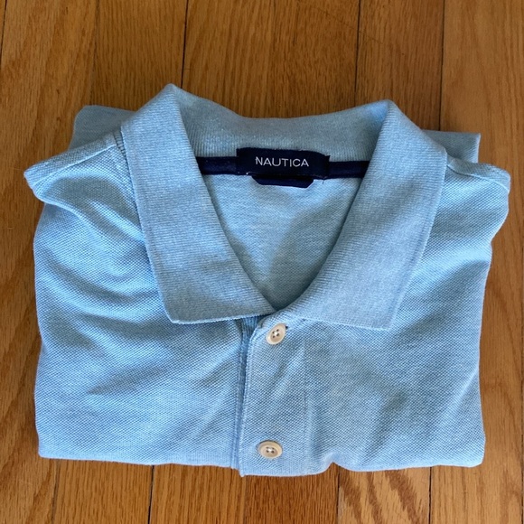 Nautica NWOT 2 Button Shortsleeved Polo Shirt - Picture 7 of 12